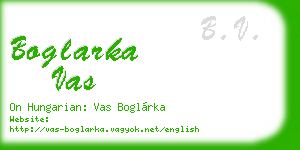 boglarka vas business card